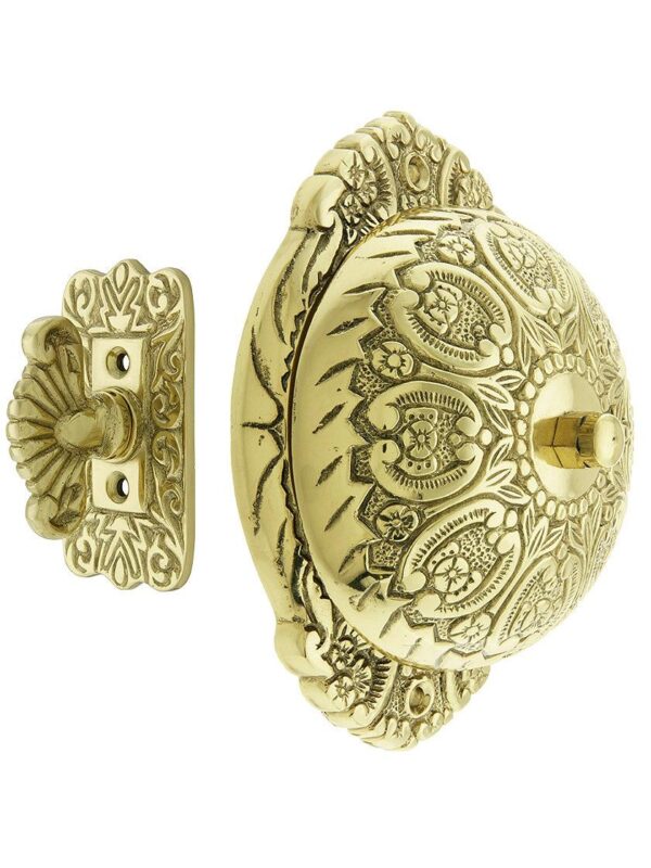 Antique Brass Victorian Doorbell