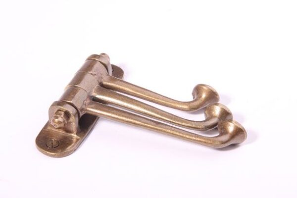 Folding Brass Wall Hook - Image 3