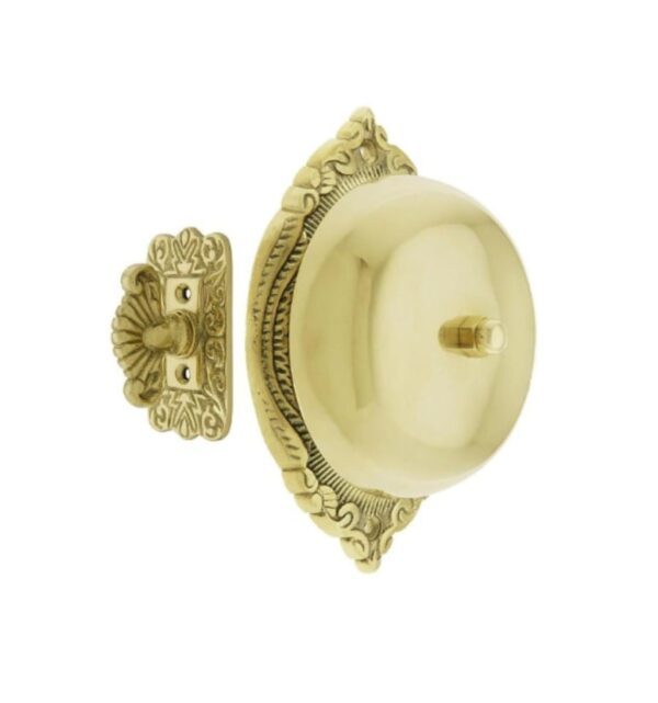 Victorian Polished Brass Door Bell
