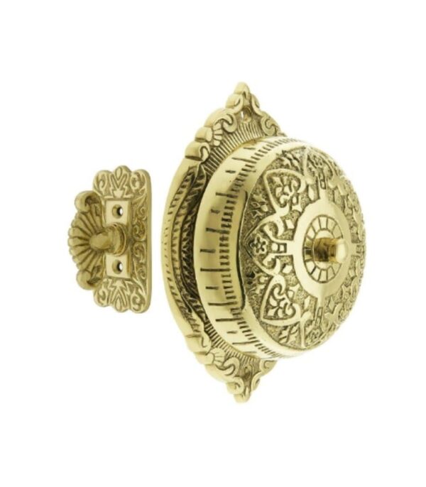Decorative Victorian Brass Doorbell