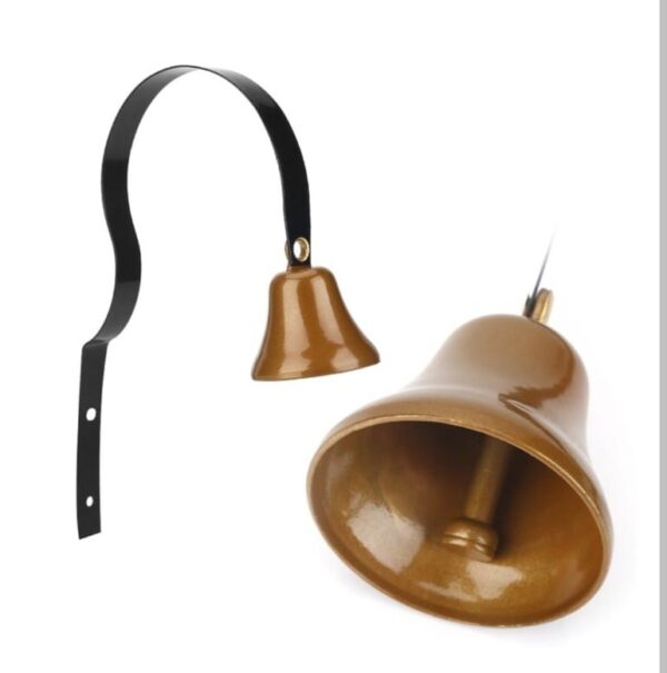 Vintage Metal Door Bell with Wall Mount