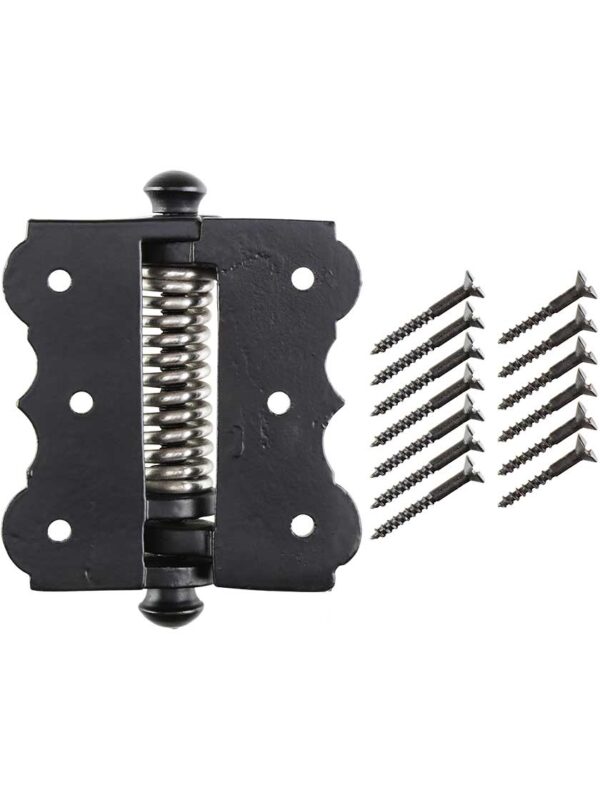 Antique Iron Spring Door Hinge - Image 4