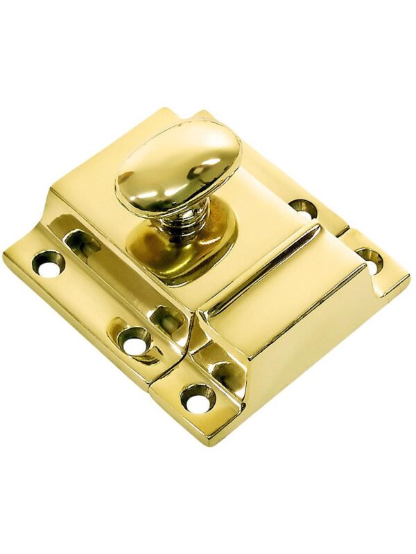 Classic Solid Brass Cabinet Latches – Assorted Finishes