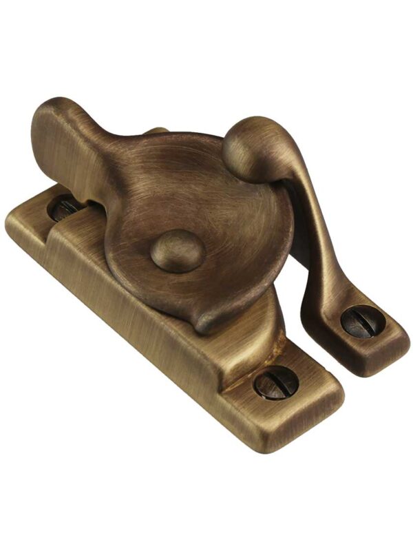 Polished Brass Sash Window Lock