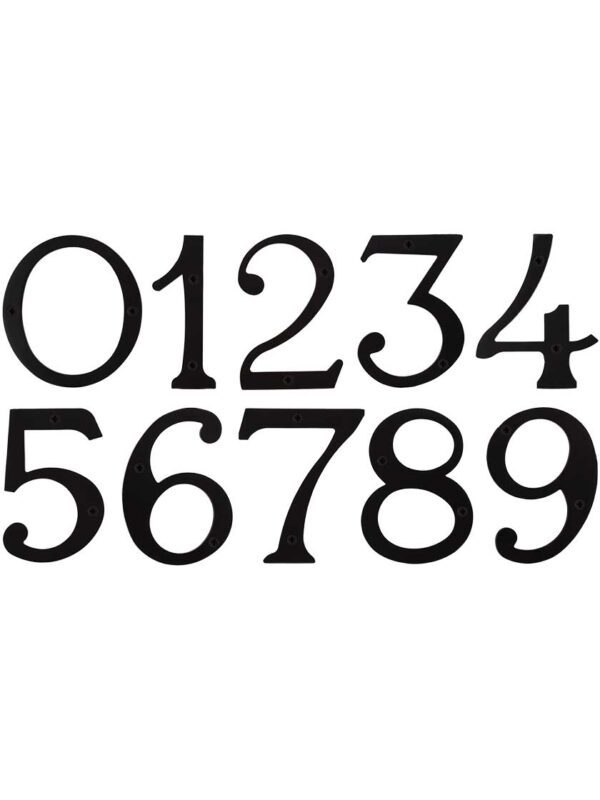 Brass House Number Plaque Set